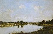 Eugene Boudin Deauville oil on canvas